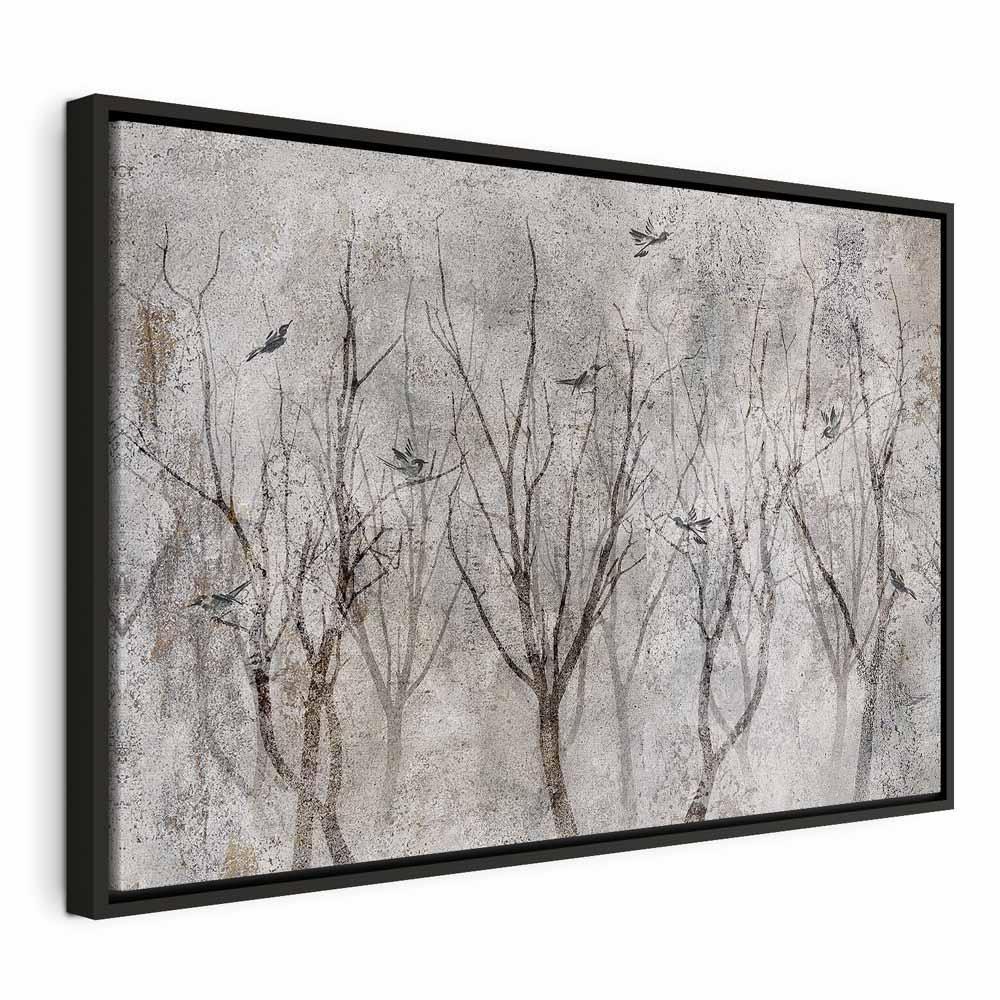 Leinwandbild - Singing in the Forest (1 Part) Wide