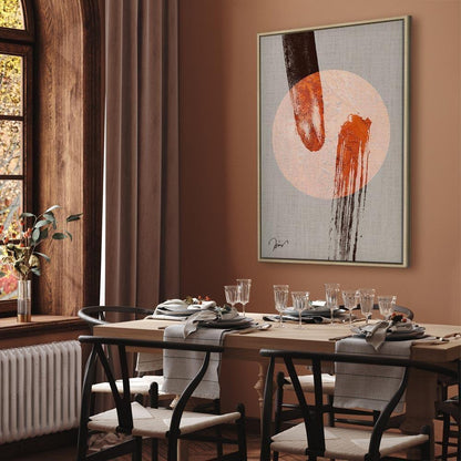 Leinwandbild - Two Comets (1 Part) Vertical