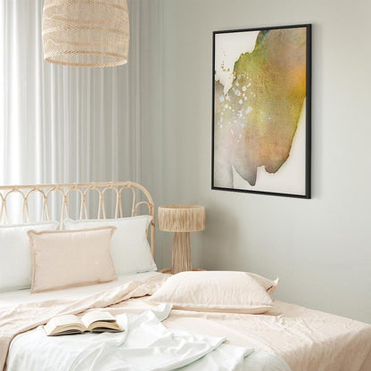 Leinwandbild - Golden Touch (1 Part) Vertical