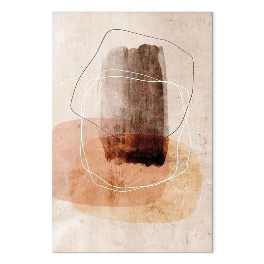 Leinwandbild - Circle of Desires (1 Part) Vertical