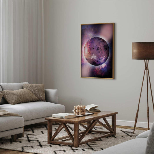 Poster Unbekannter Planet – Fantasie trifft Kosmos