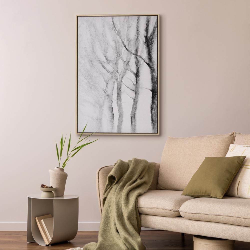 Leinwandbild - Way to Nature (1 Part) Vertical