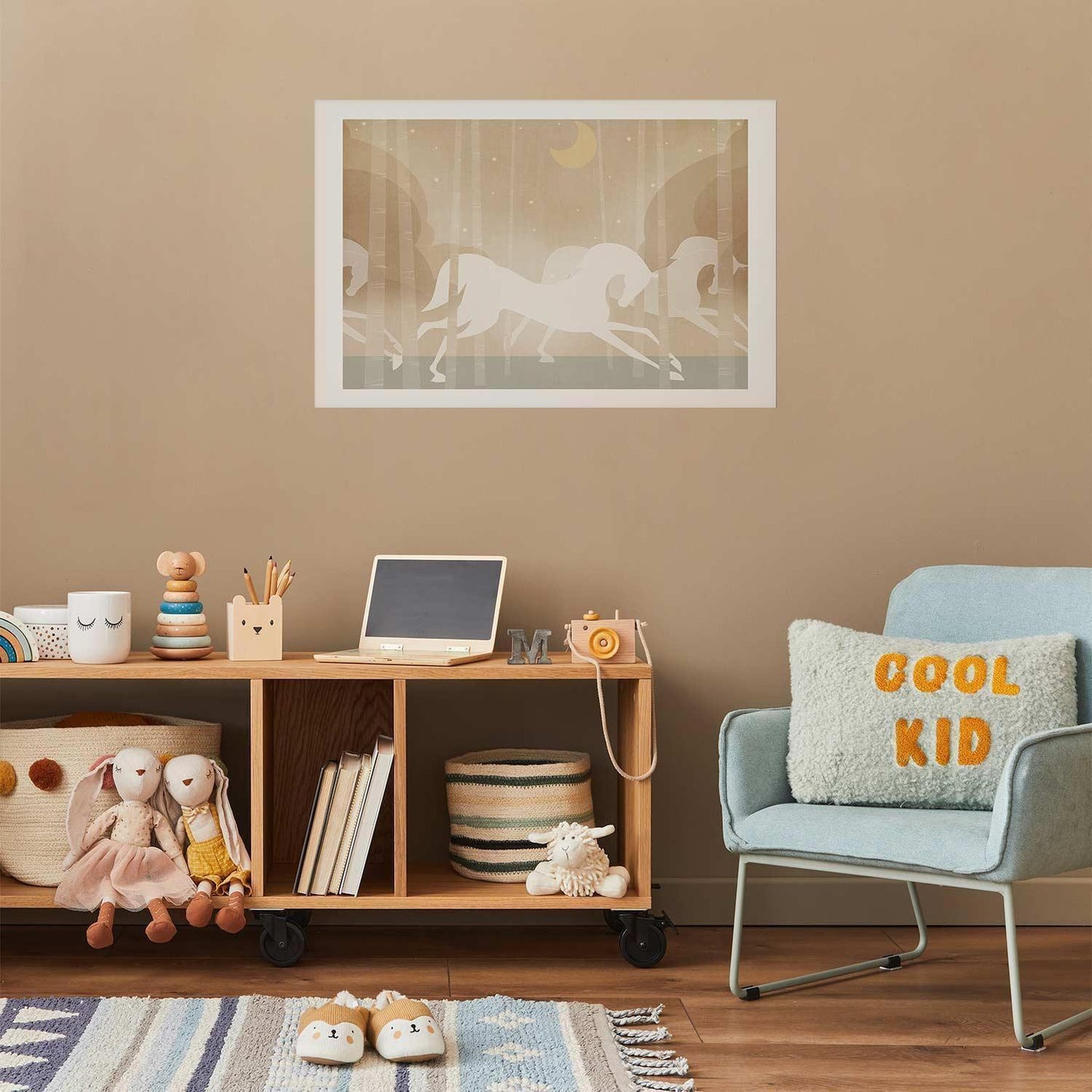 Poster - Galloping Horses Artgeist