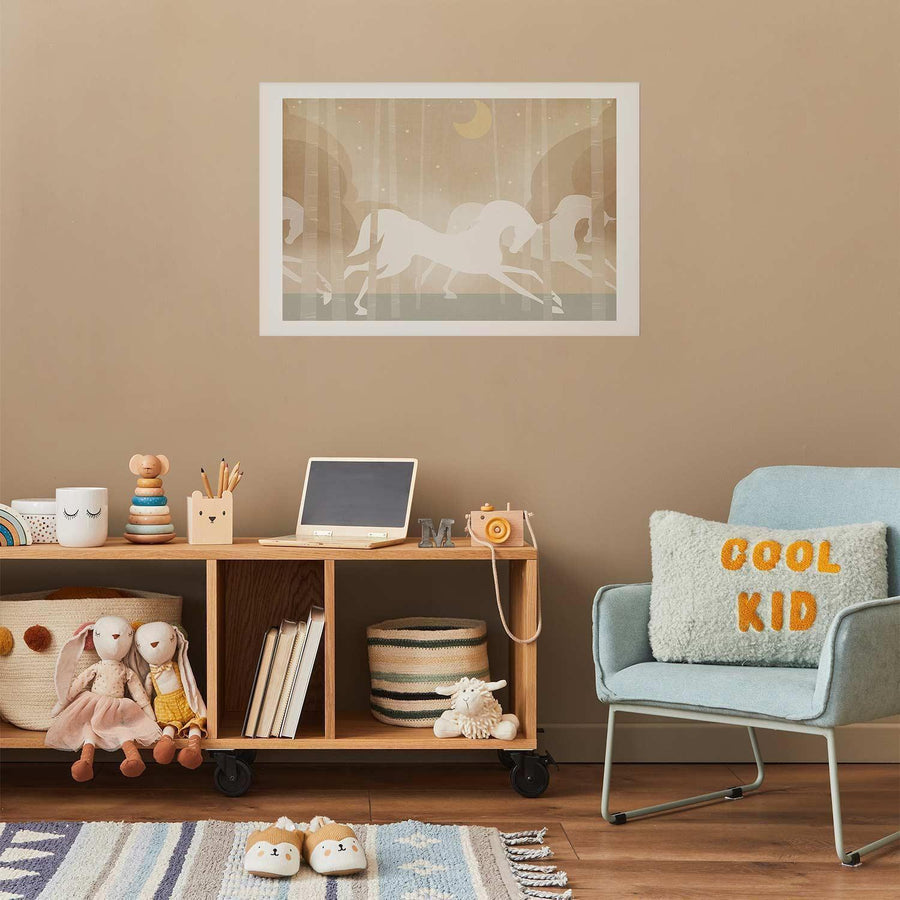 Poster - Galloping Horses Artgeist