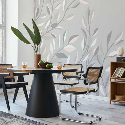 Fototapete - Climbing Leaves - Second Variant