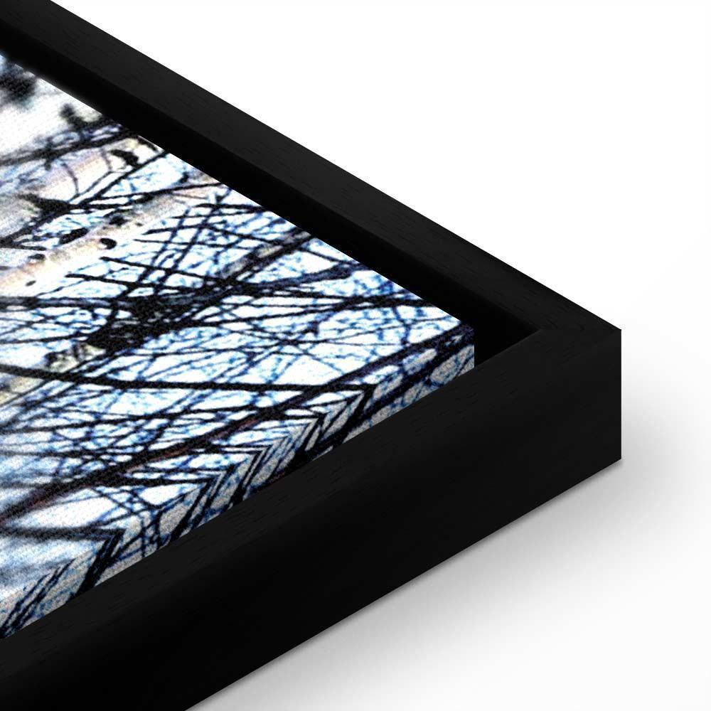 Leinwandbild - Frosty January (1 Part) Vertical