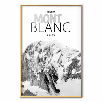 Poster - Mont Blanc