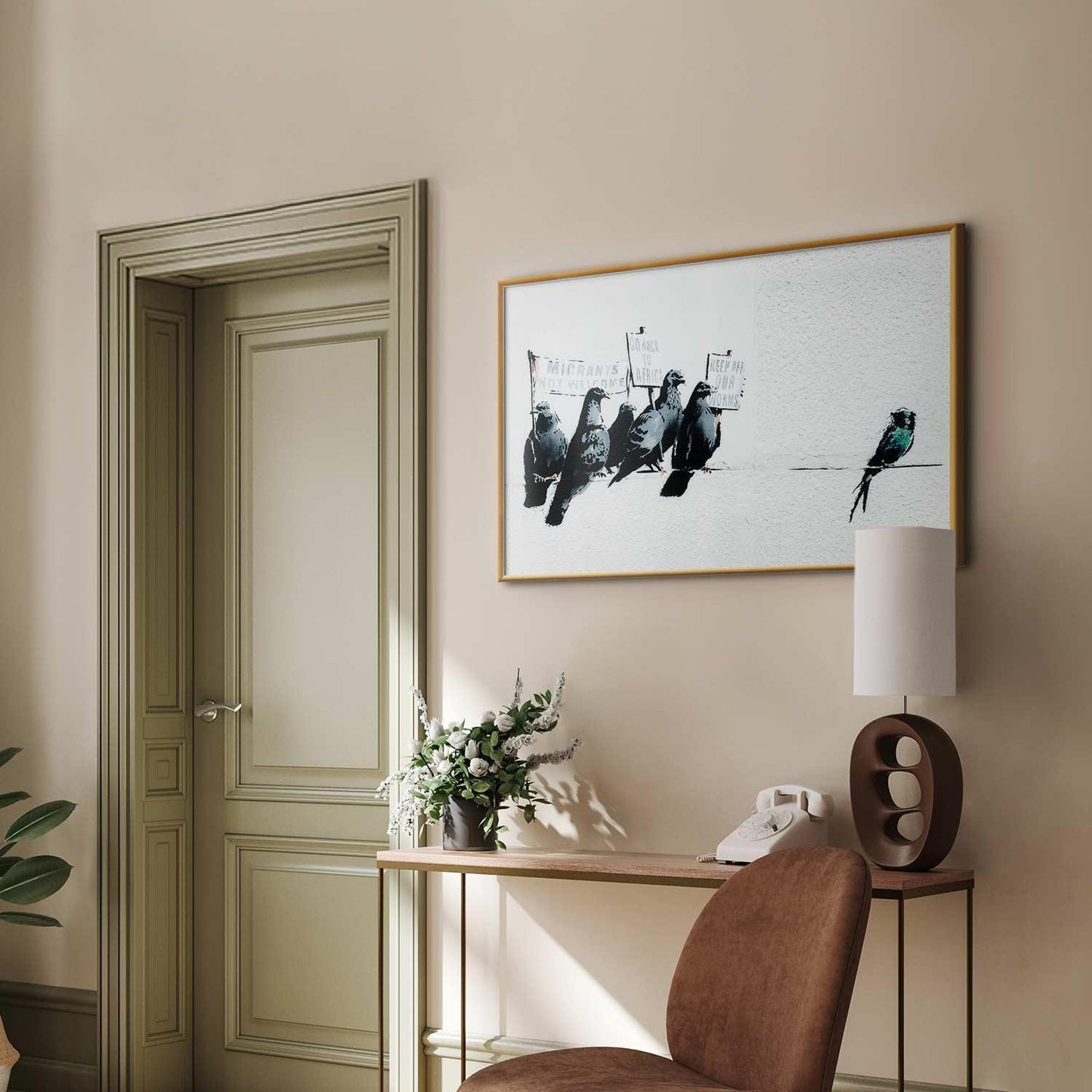 Poster - Xenophobic Pigeons