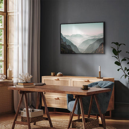 Leinwandbild - Mountain Horizon (1 Part) Wide