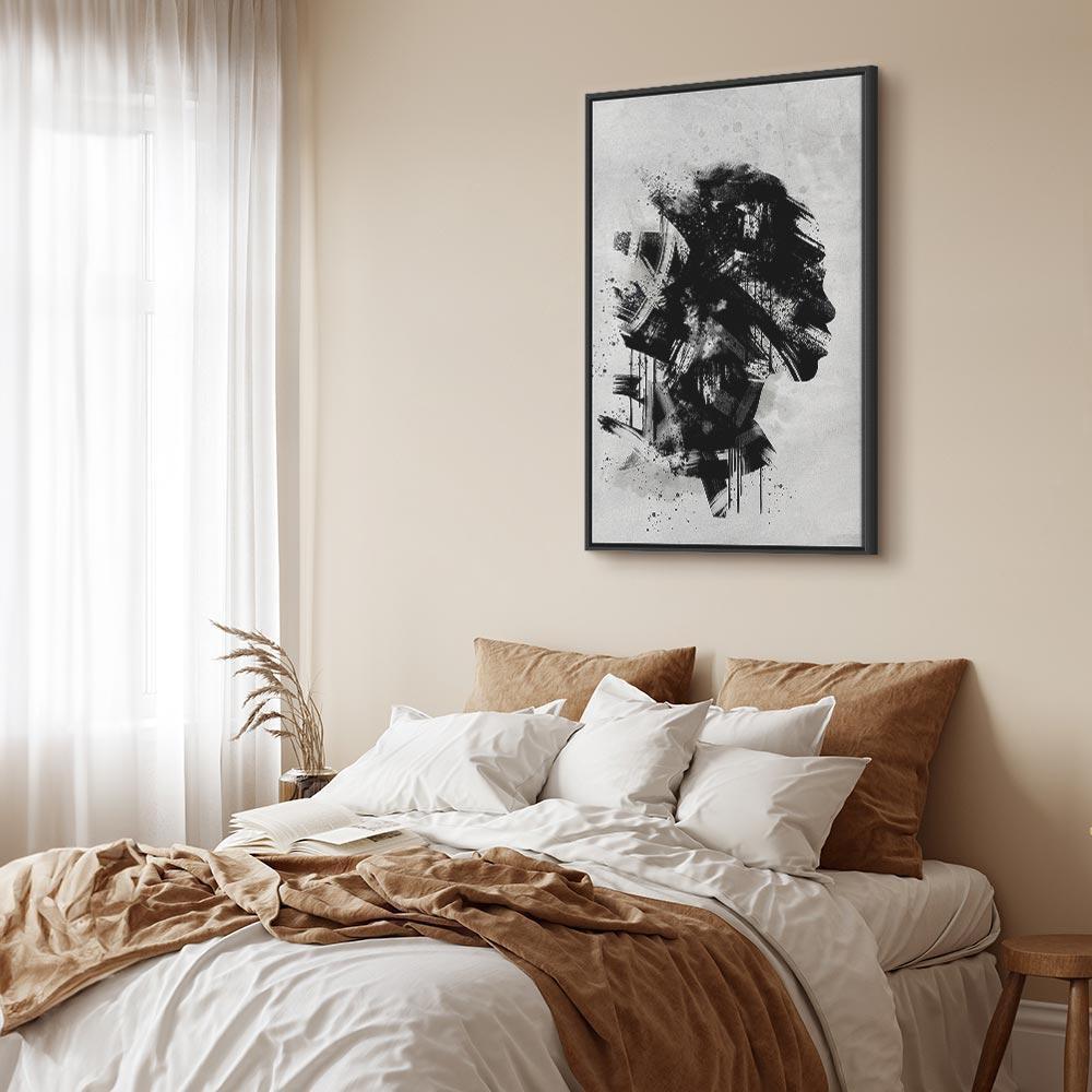 Leinwandbild - Classic Profile (1 Part) Vertical