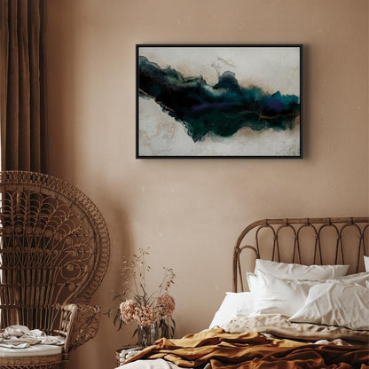 Leinwandbild - Rift of Blue (1 Part) Wide