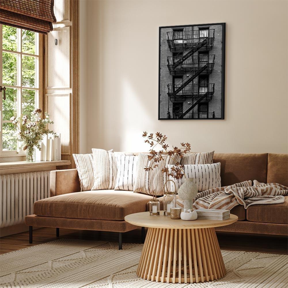 Leinwandbild - Emergency Exit (1 Part) Vertical