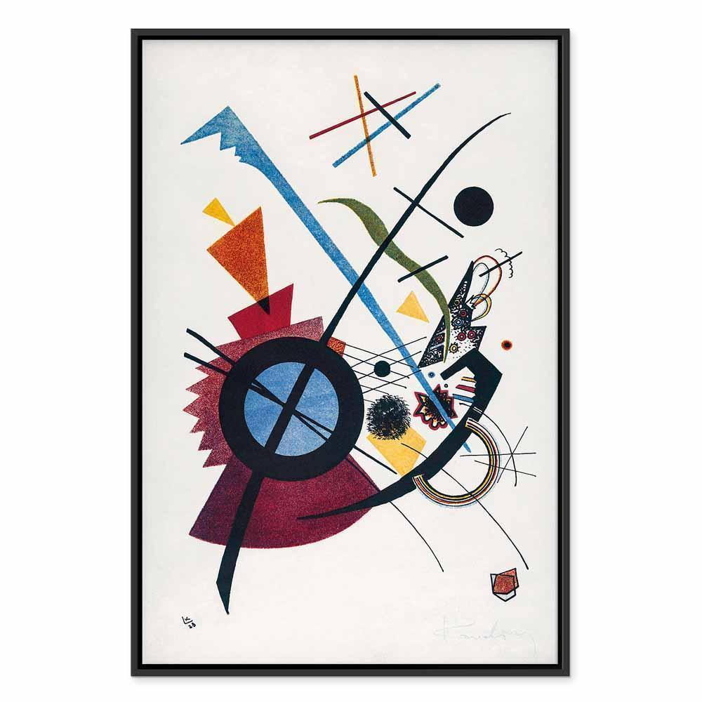 Leinwandbild - Wassily Kandinsky – Violett