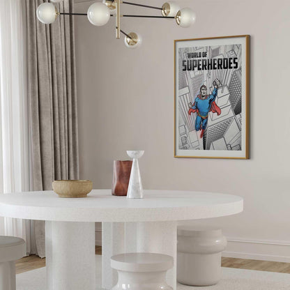 Poster - World of Superheroes Artgeist