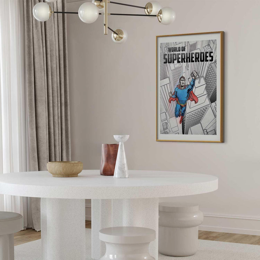Poster - World of Superheroes Artgeist
