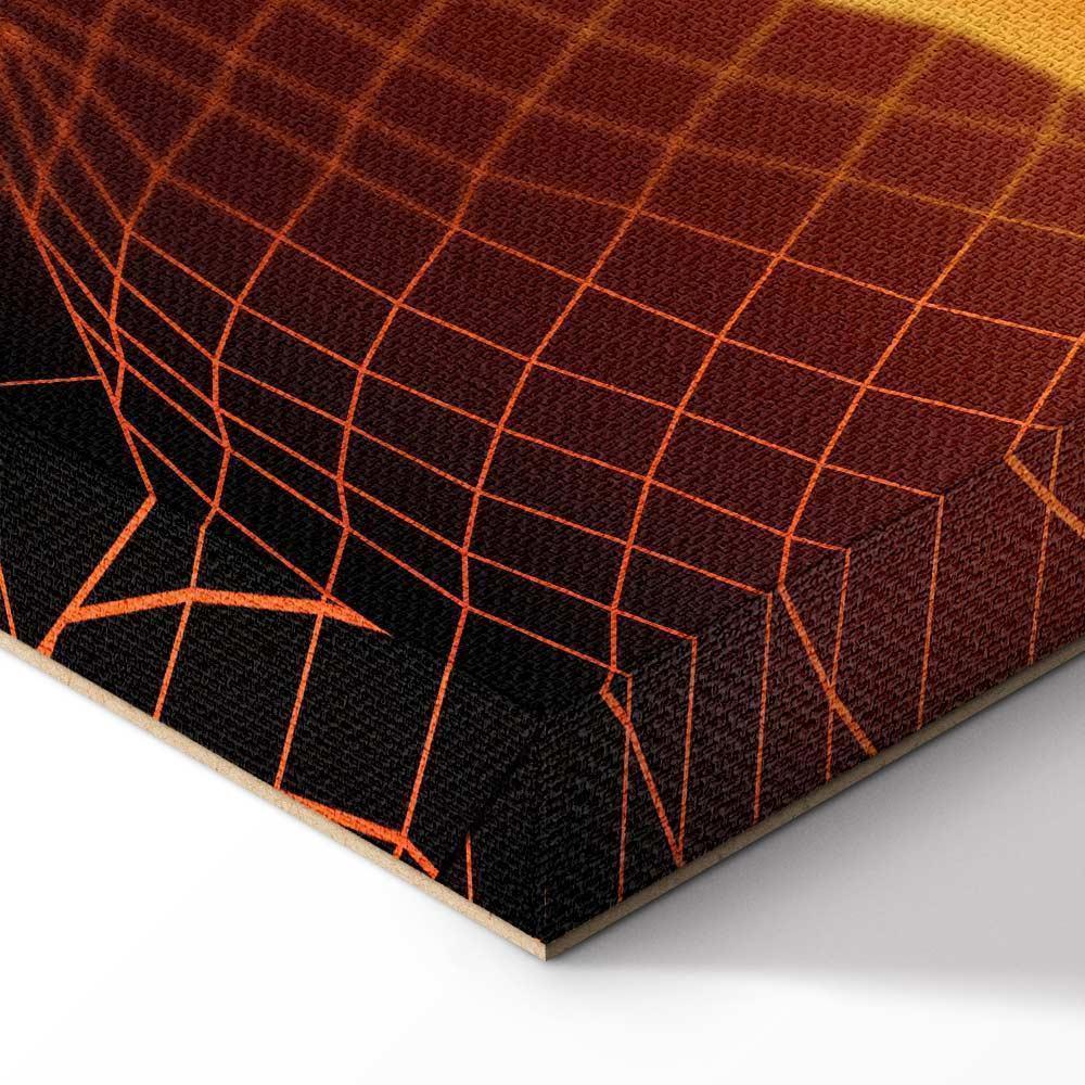 Leinwandbild - Futuristic landscape (1 Part) Wide