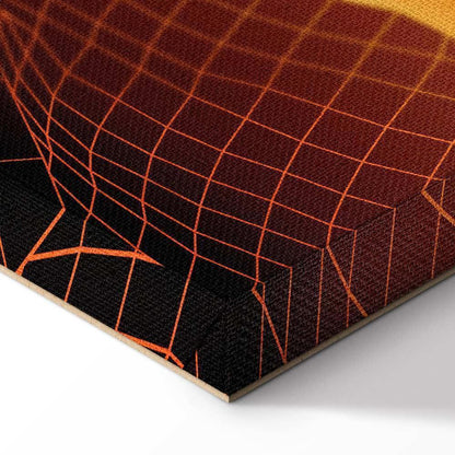 Leinwandbild - Futuristic landscape (1 Part) Wide