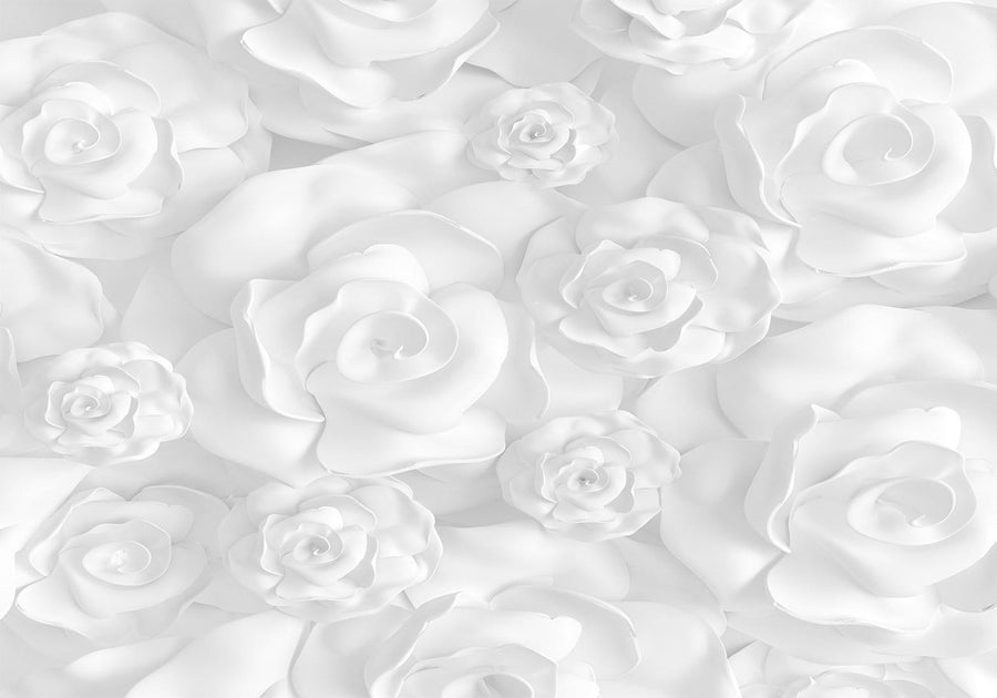 Fototapete - Plaster Flowers Artgeist