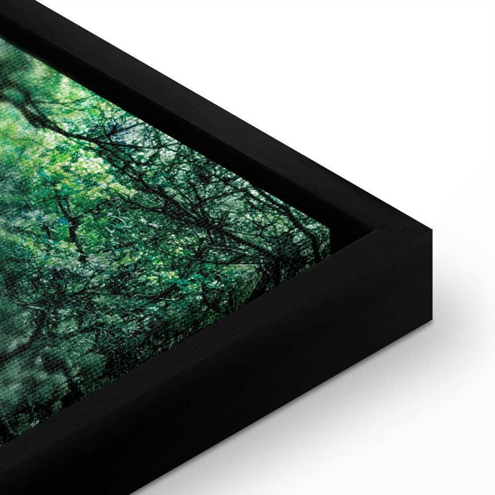 Leinwandbild - Green Pergola (1 Part) Vertical