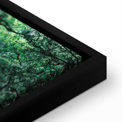 Leinwandbild - Green Pergola (1 Part) Vertical