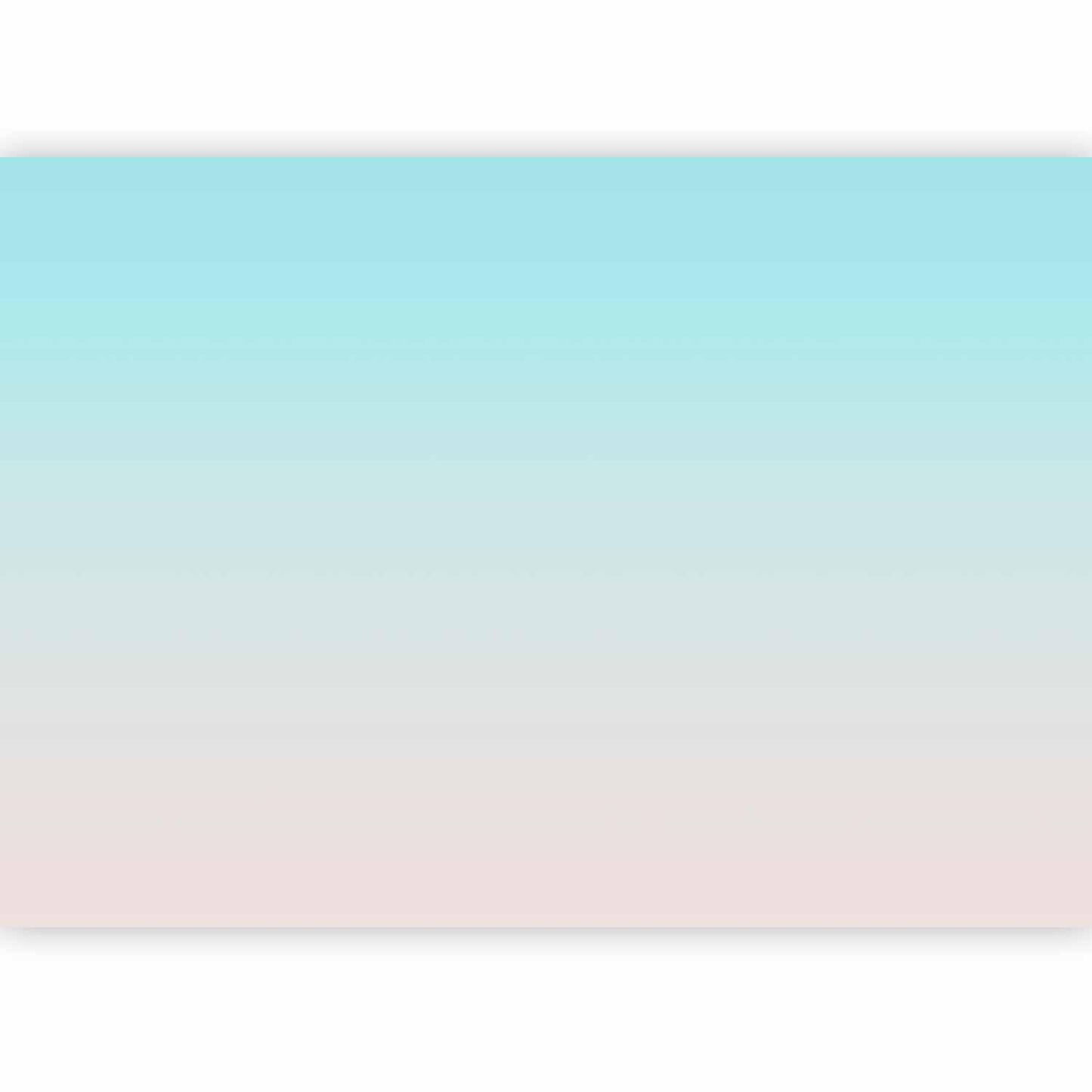 Fototapete Summer Morning – Farbverlauf von Hellblau zu Rosa