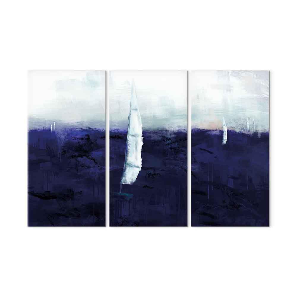 Leinwandbild - Maritime Memory (3 Parts)