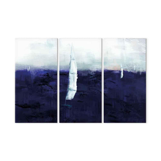 Leinwandbild - Maritime Memory (3 Parts)
