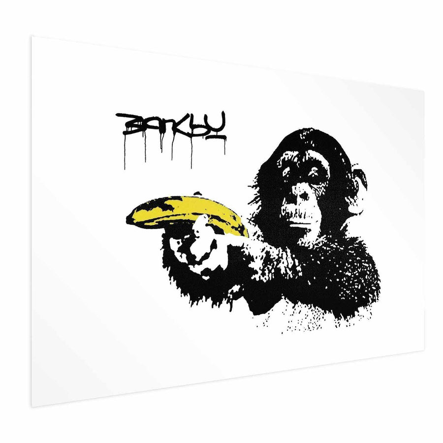Poster - Banksy: Monkey with a Banana Artgeist