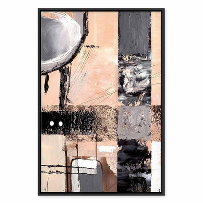 Leinwandbild - Enchanted Visions (1-part) - Artistic Background in Abstract Form