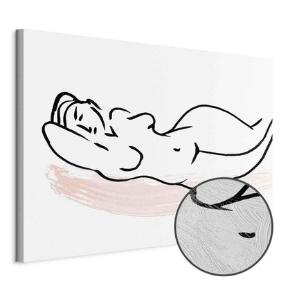 Leinwandbild - Sunbathing (1 Part) Wide