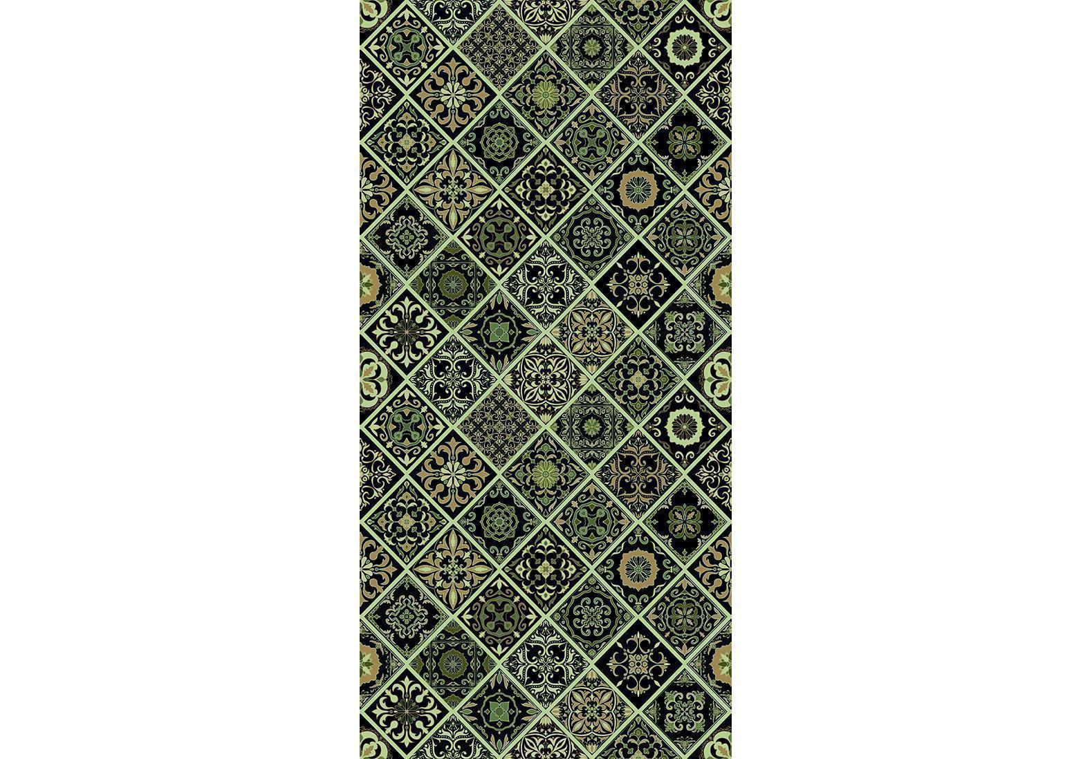 Tapete - Olive Mosaic Artgeist