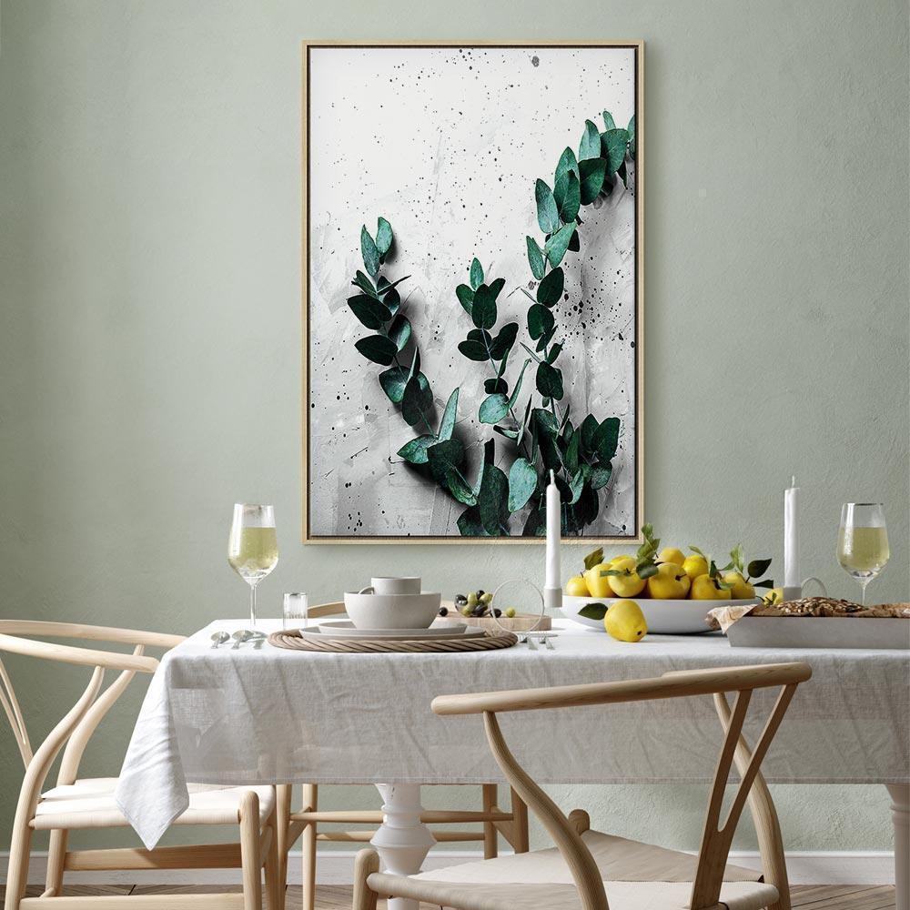 Leinwandbild - Eucalyptus Scent (1 Part) Vertical