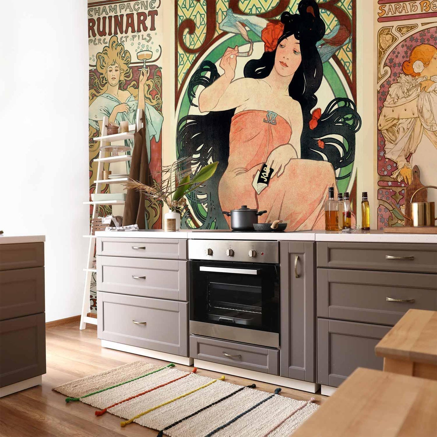 Fototapete - Alphonse Mucha Women's