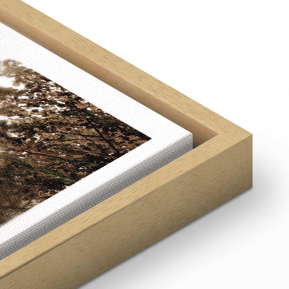 Leinwandbild - Sepia Park (1 Part) Vertical