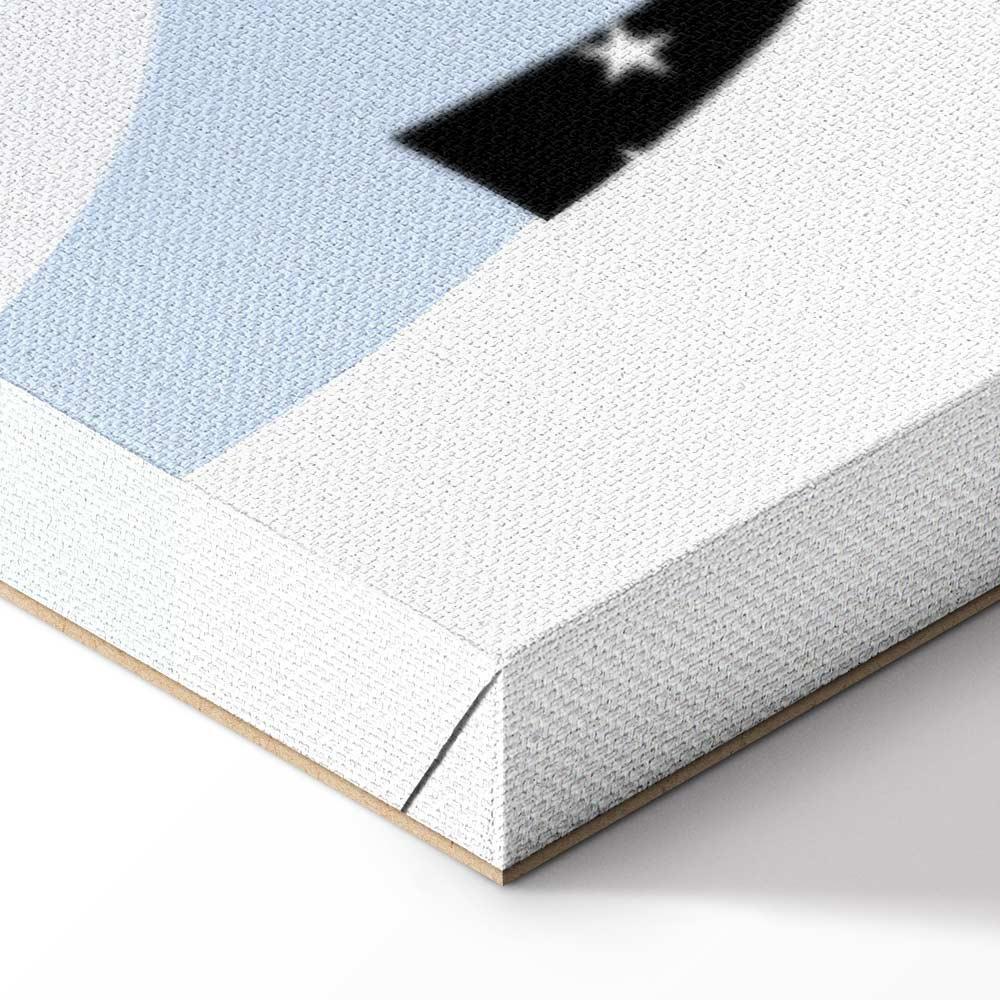 Leinwandbild - Brave Rabbit (1 Part) Vertical