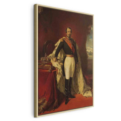 Leinwandbild - Portrait of Napoleon III (Franz Xaver Winterhalter) Artgeist