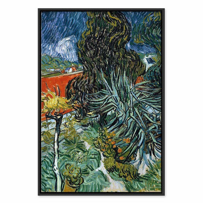 Leinwandbild - Vincent Van Gogh – The Garden of Dr Gachet in Auvers