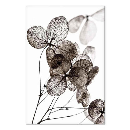 Leinwandbild - Transparent Clover (1 Part) Vertical