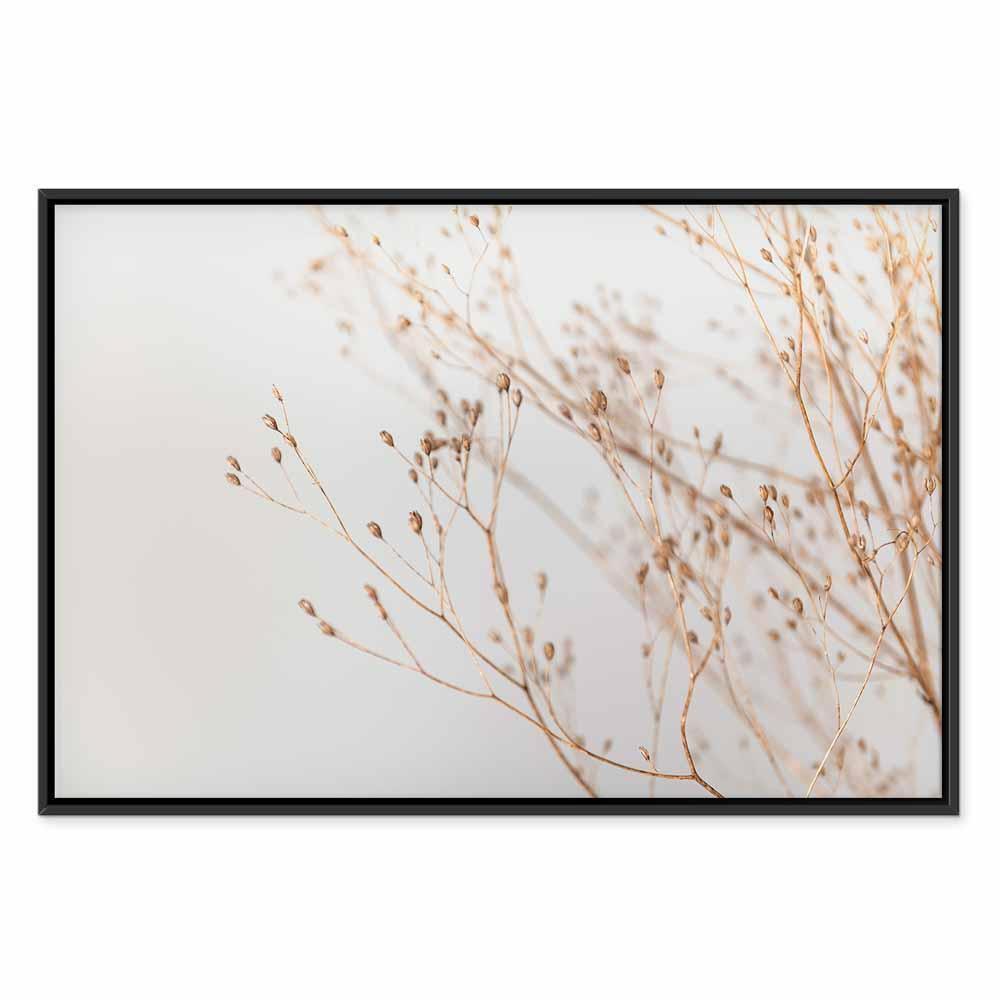 Leinwandbild - Minimalist Twig (1 Part) Wide