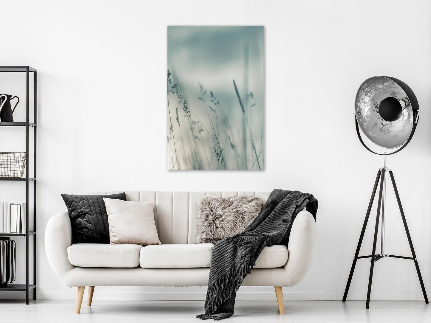 Leinwandbild - Tall Grasses (1 Part) Vertical Artgeist