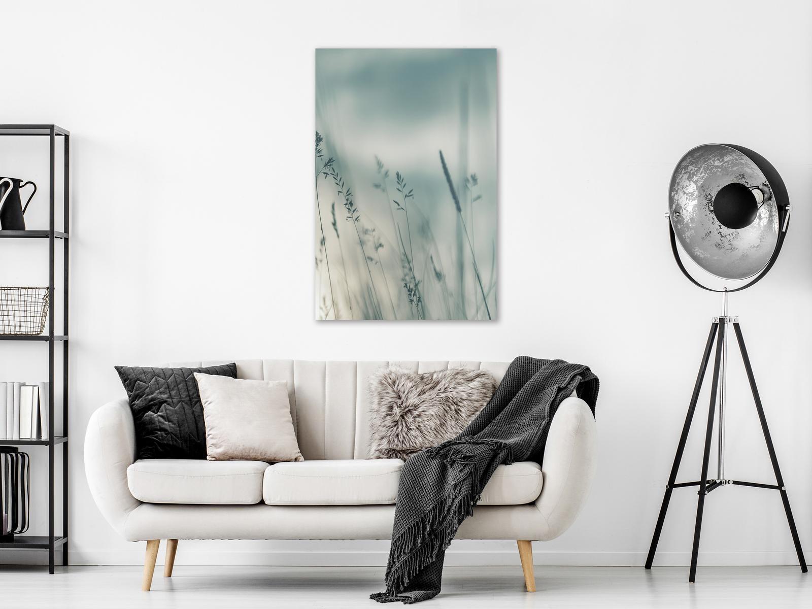 Leinwandbild - Tall Grasses (1 Part) Vertical Artgeist