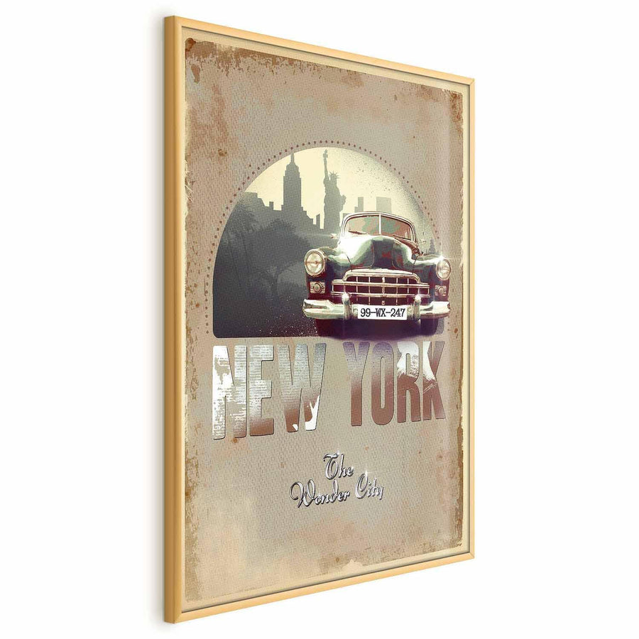 Poster - New York - The Wonder City Artgeist
