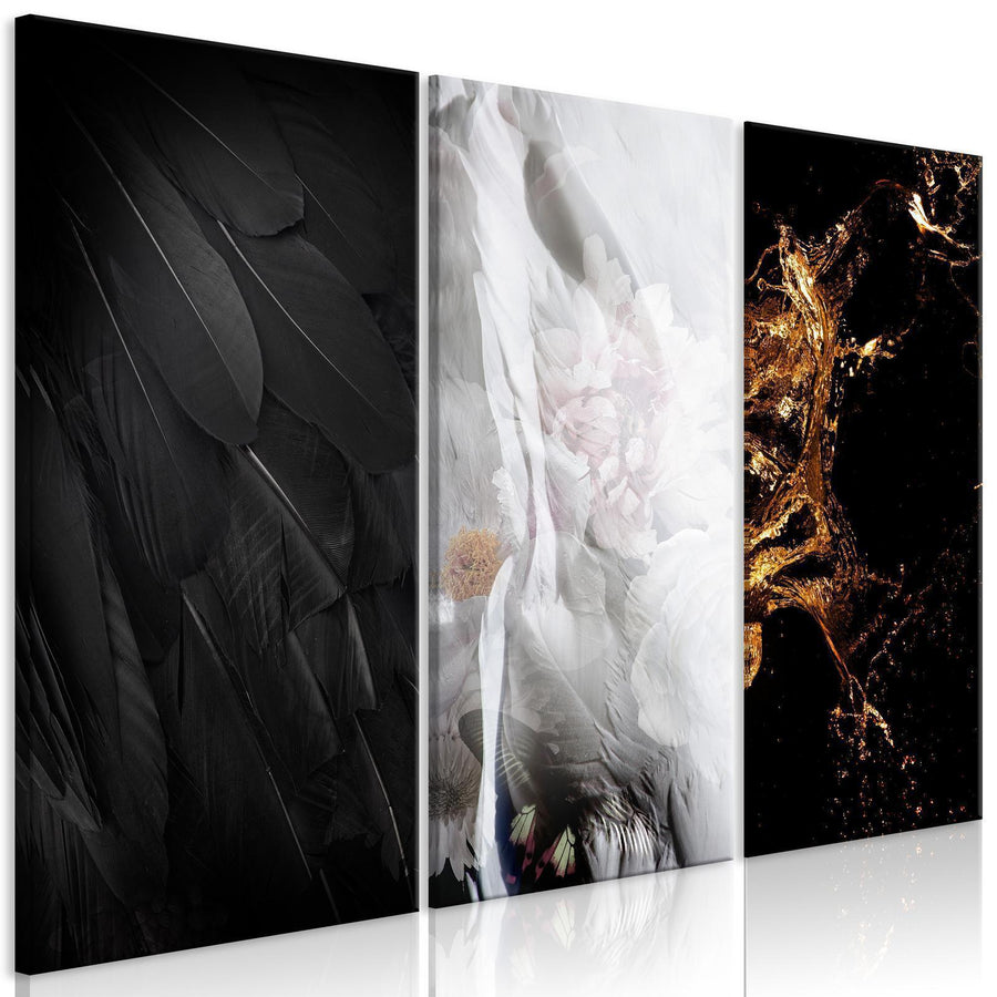 Leinwandbild - Angels (3 Parts) Artgeist