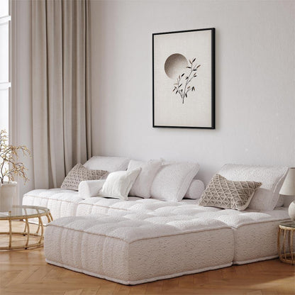 Leinwandbild - Eastern Minimalism (1 Part) Vertical