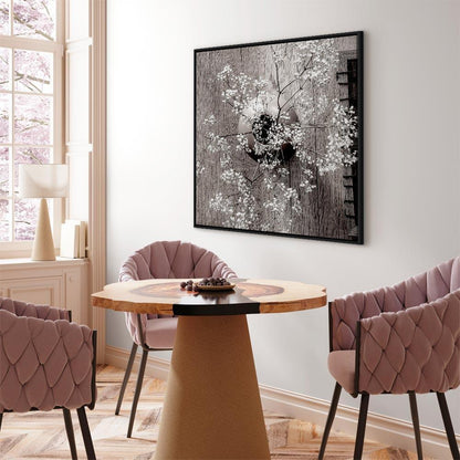 Leinwandbild - Dried Flowers (1 Part) Square