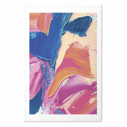Poster - Colorful Expression - strong contrasts in an energetic composition