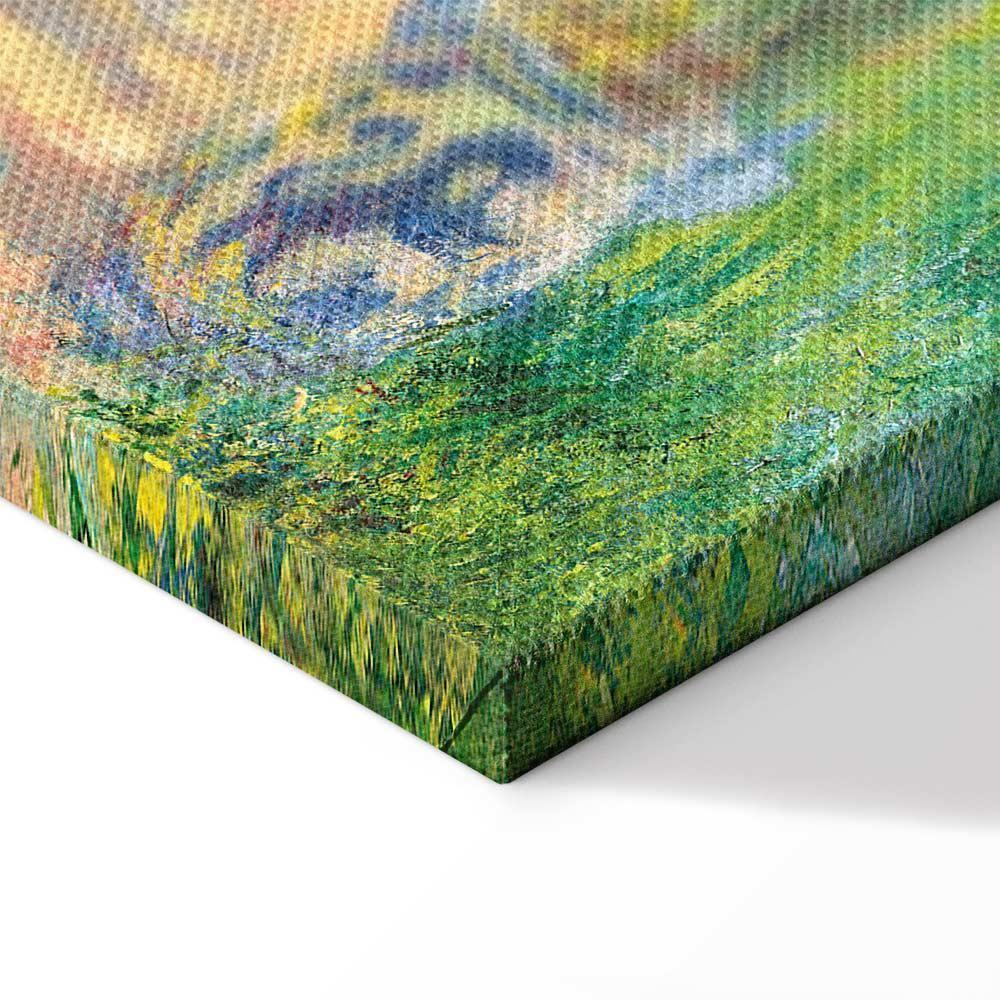 Leinwandbild - Claude Monet – Monet’s Garden at Vétheuil