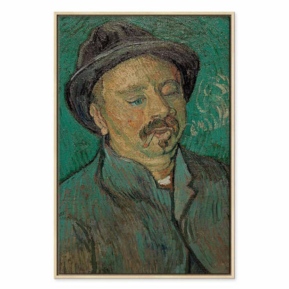 Leinwandbild - Vincent Van Gogh – Portrait of a one eyed man