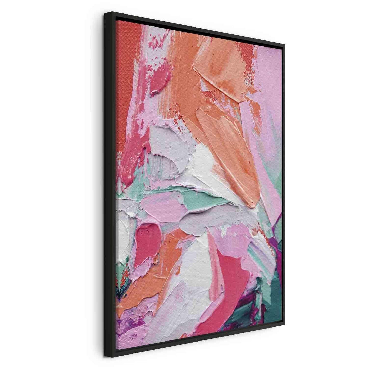 Leinwandbild - Energetic Colors - Abstract Composition with Intense Colors Artgeist