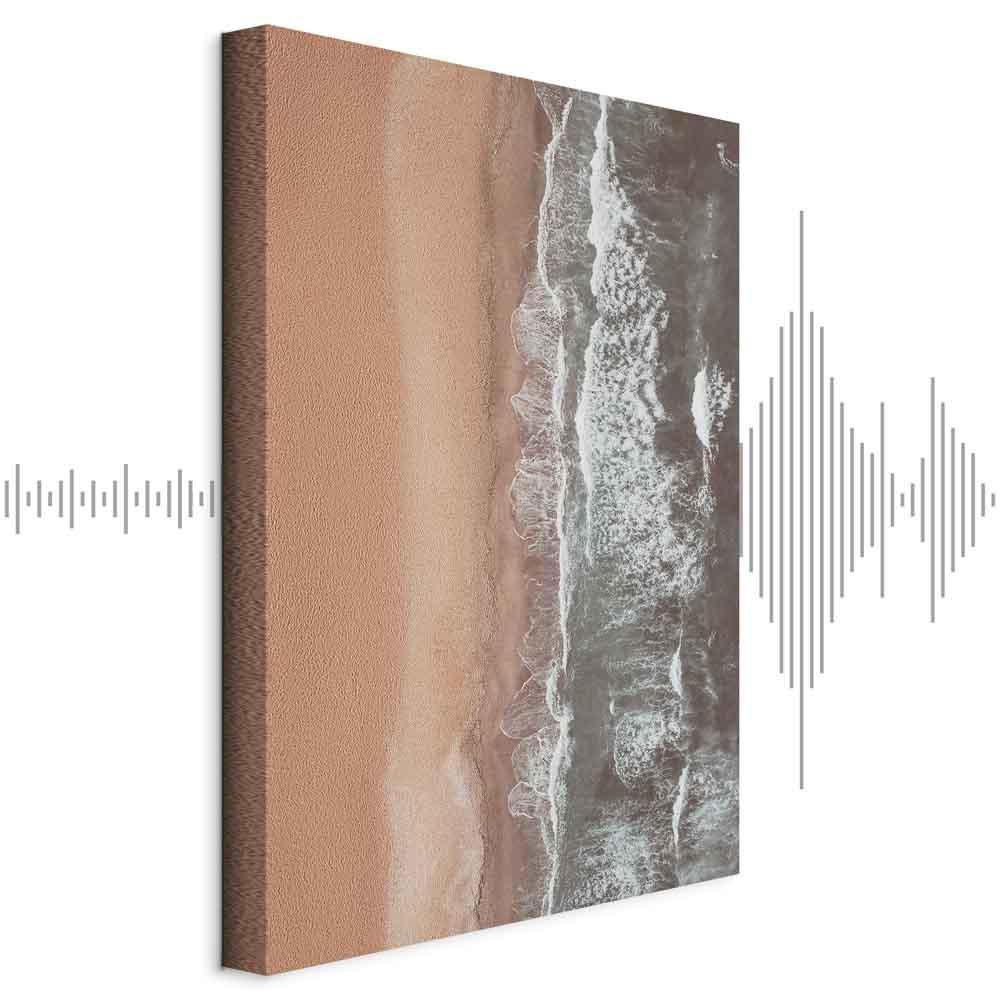 Leinwandbild - Shore Line (1 Part) Vertical